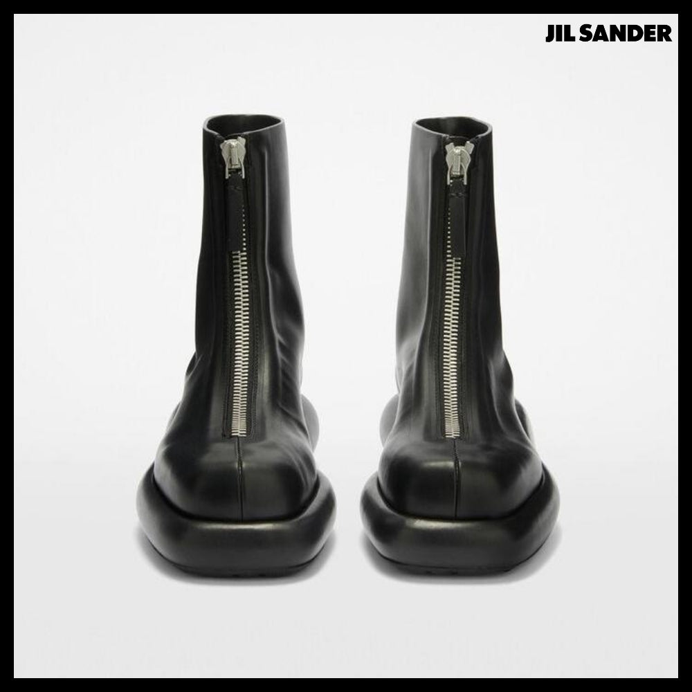 【JIL SANDER】ZIPUP CHUNKY CHELSEA BOOTS