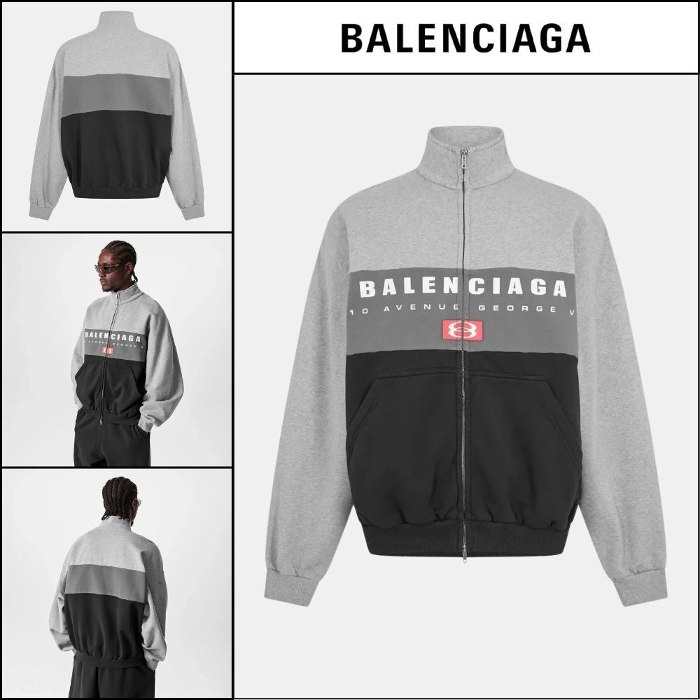 【BALENCIAGA】Unity Sport Zip-Up Jacket in Multicolor