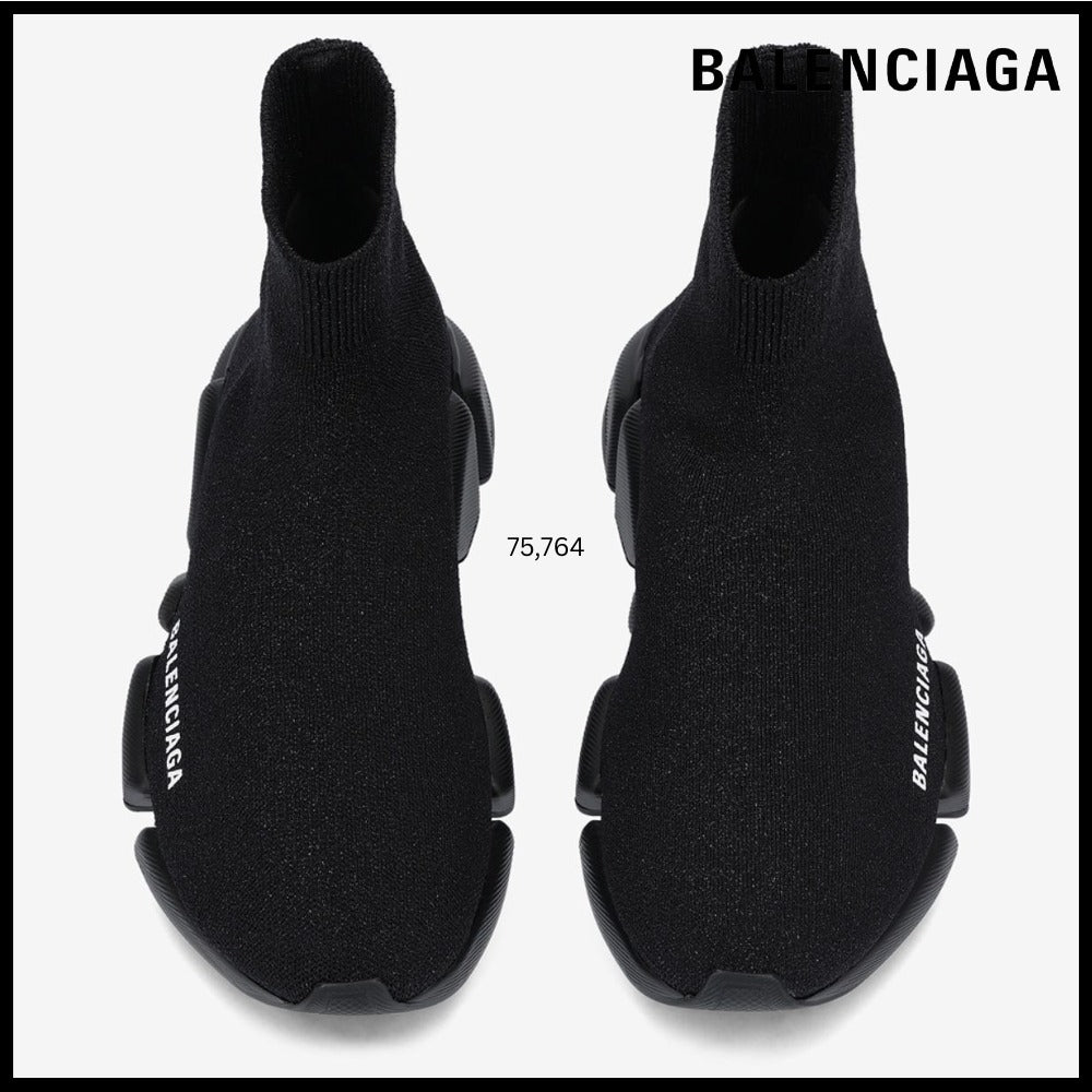 【BALENCIAGA】Speed 2.0 Sneakers - Black