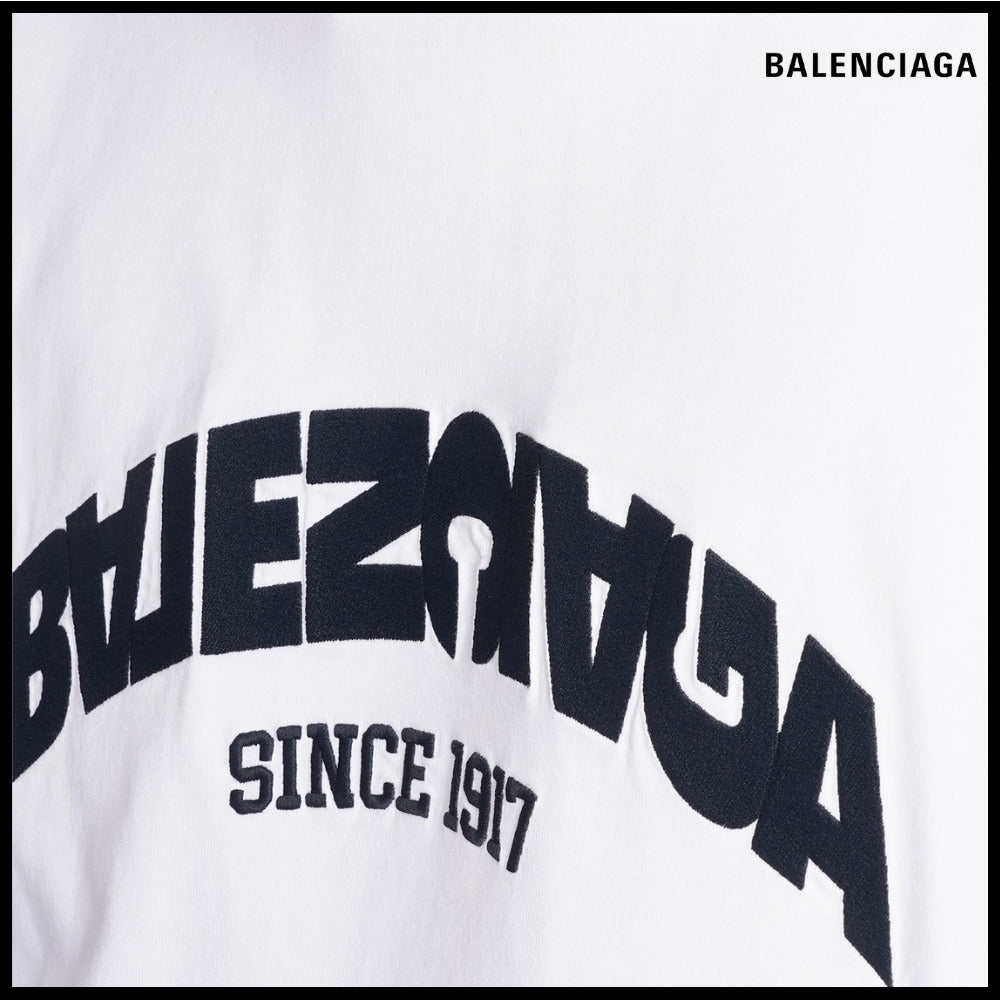 【BALENCIAGA】Back Flip T-Shirt Oversized White