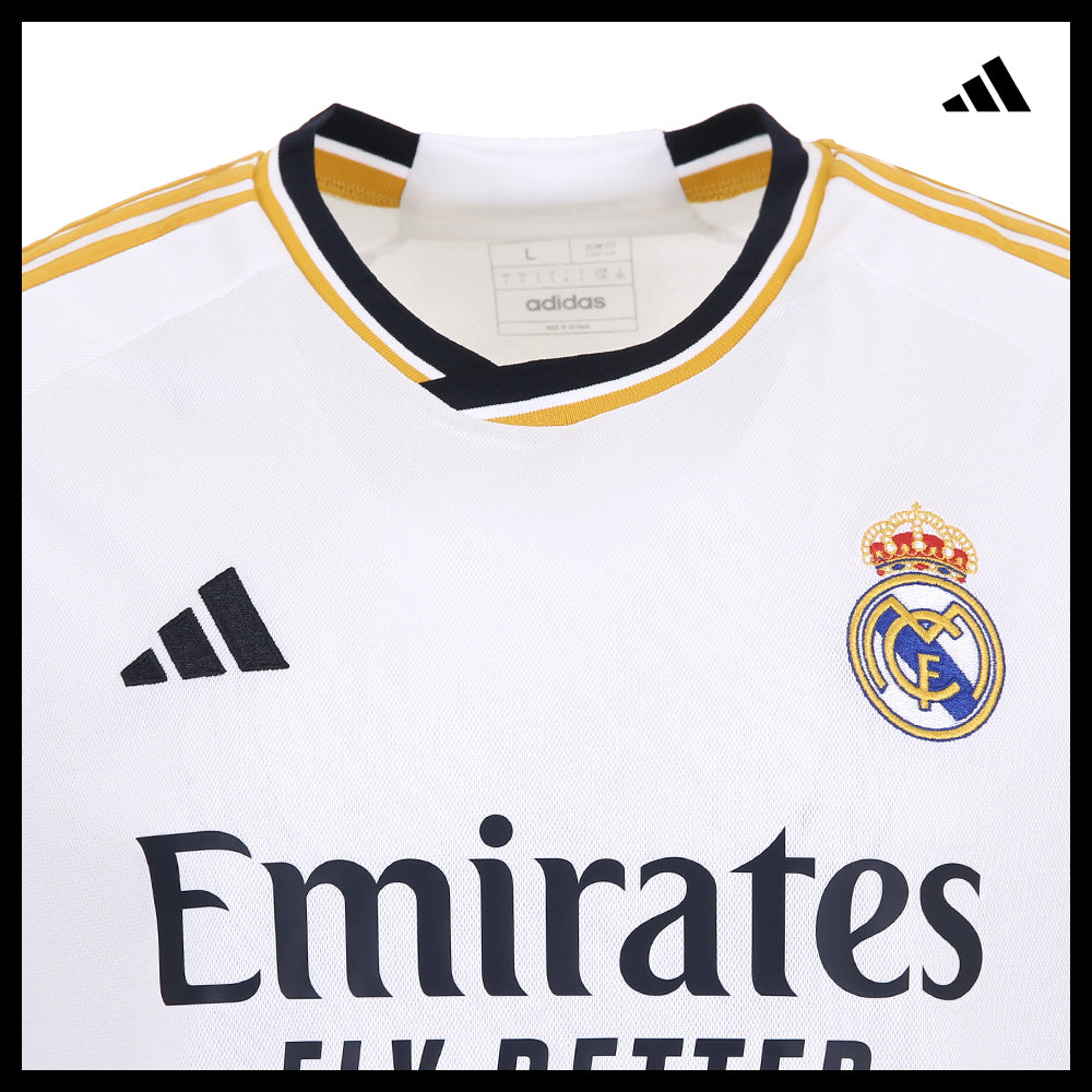 【Adidas】Home Jersey White Short-Sleeve T-Shirt