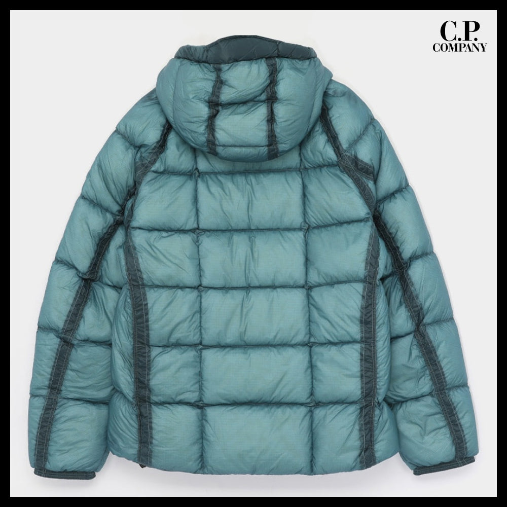 【C.P. Company】Lens patch medium hooded padded jacket