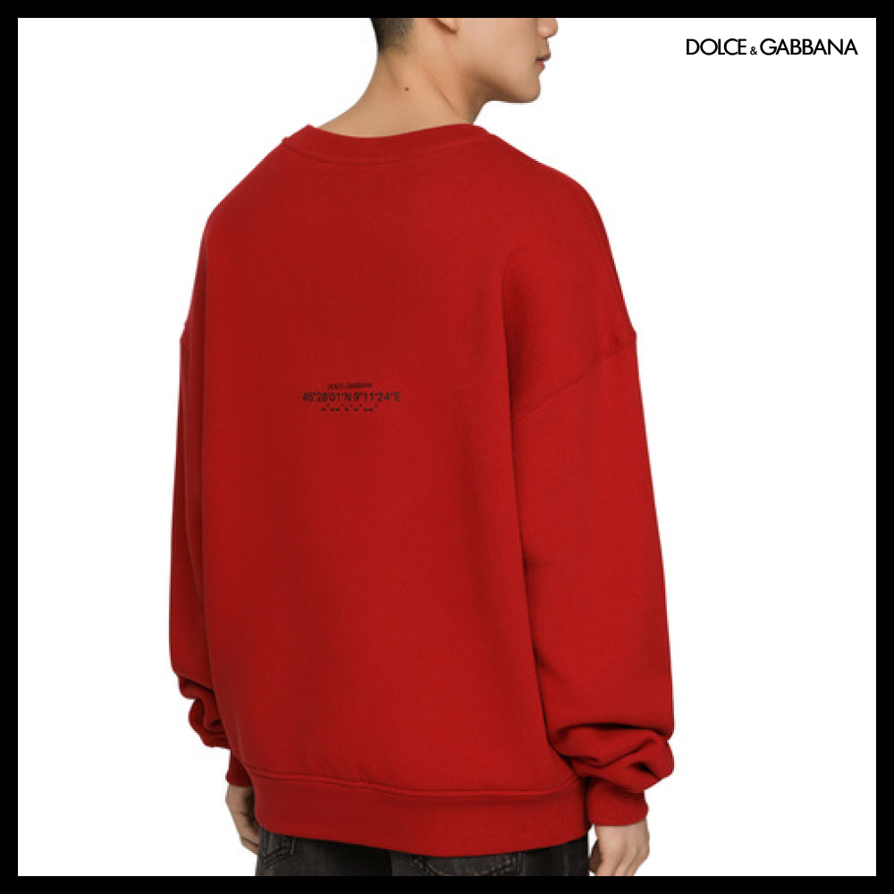 【Dolce&Gabbana】JERSEY SWEATSHIRT DGVIB3 PRINT LOGO