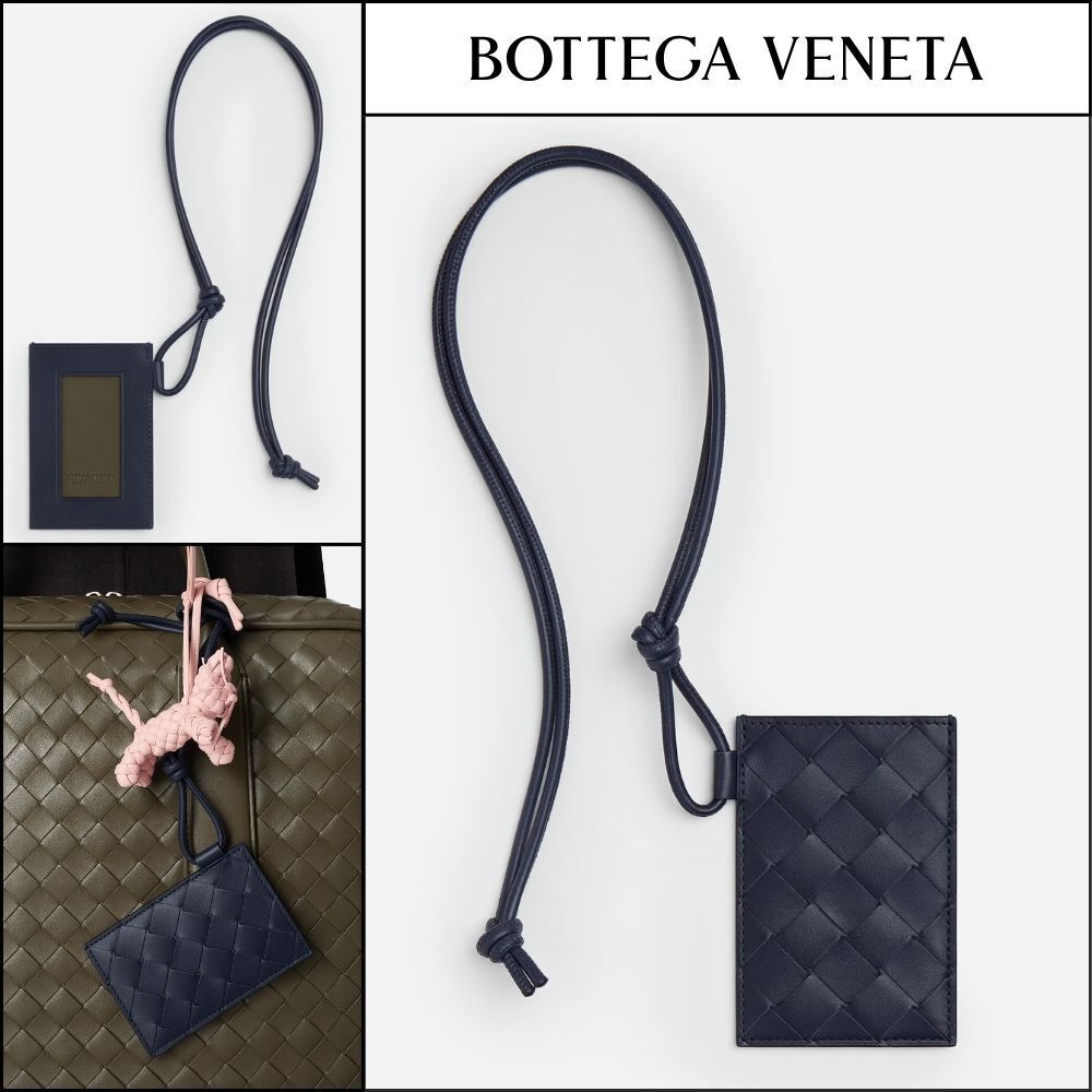 【BOTTEGA VENETA】Intrecciato Badge Holder