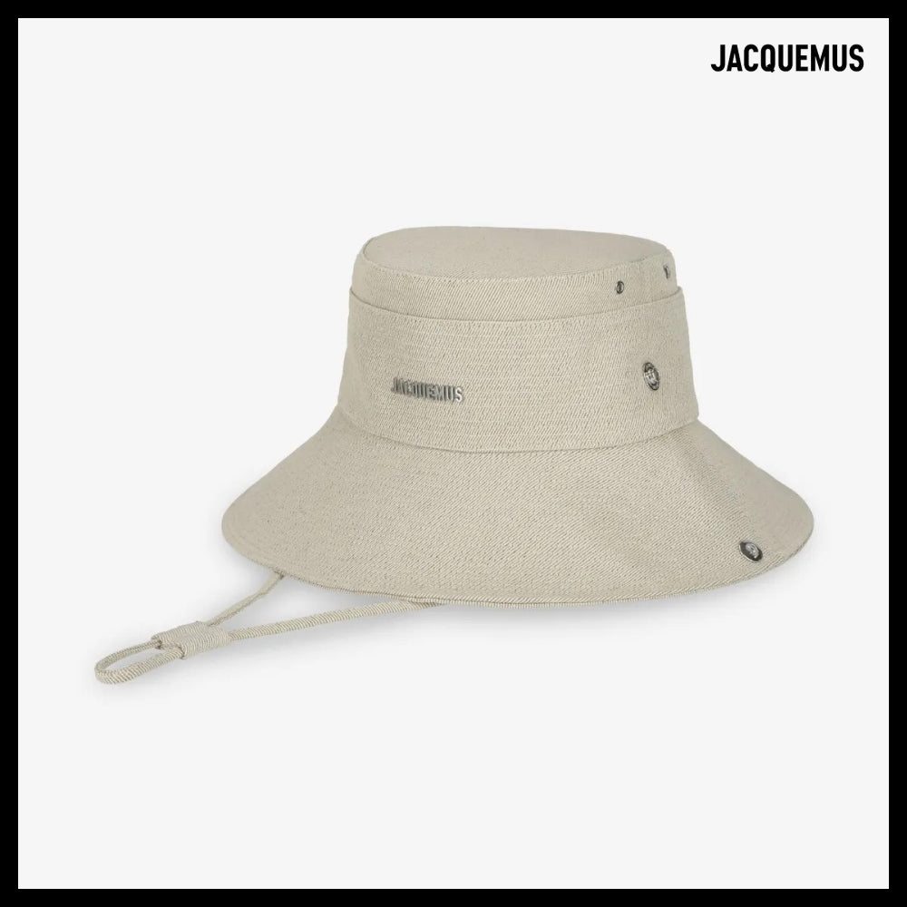 【JACQUEMUS】Le Bob De Nimes Bucket Hat Off White