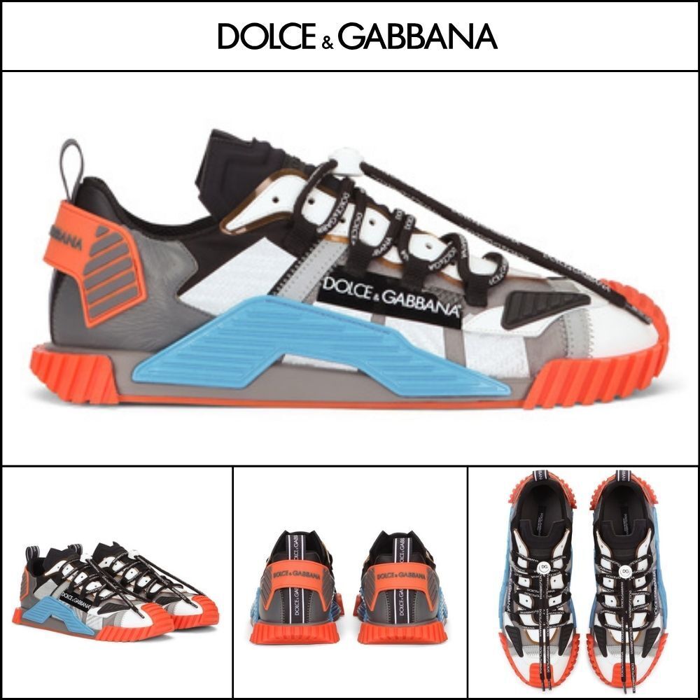 【Dolce & Gabbana】MIXED-MATERIAL NS1 SNEAKERS