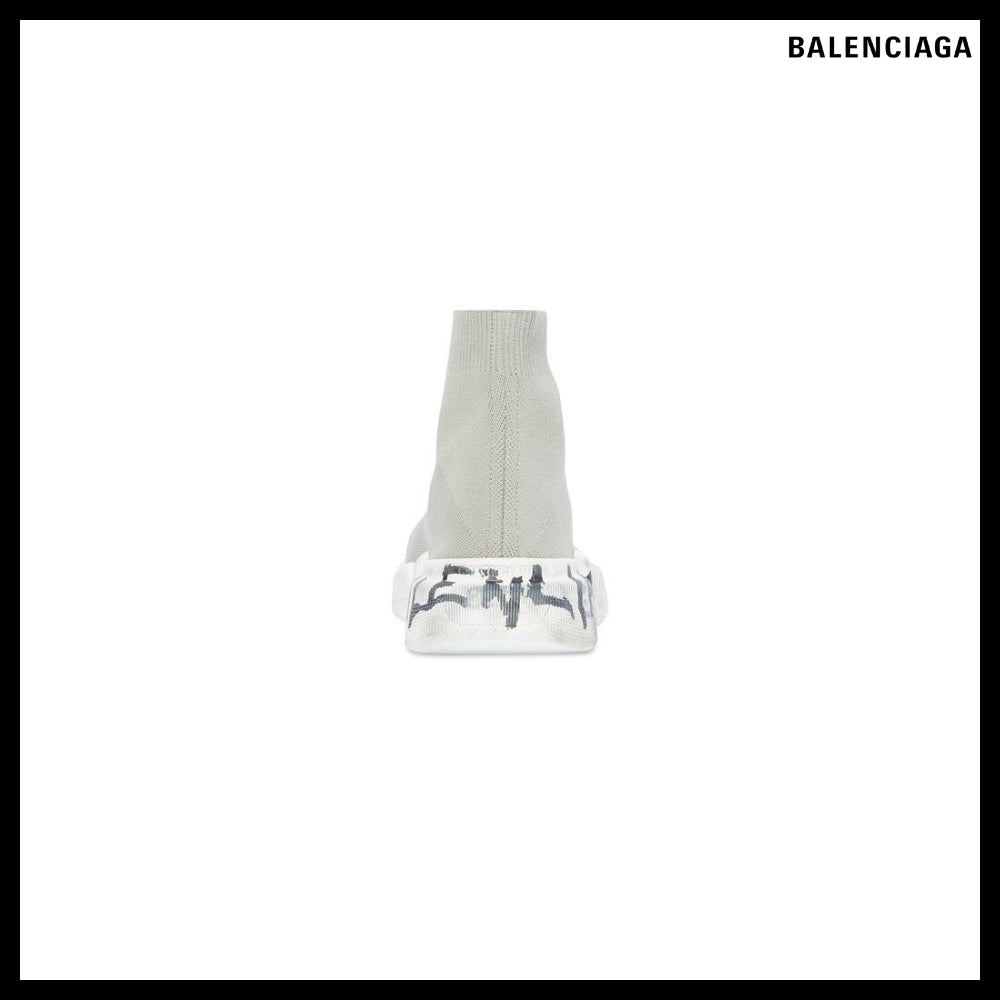 【BALENCIAGA】Speed 2.0 Graffiti Recycled Knit Sneaker