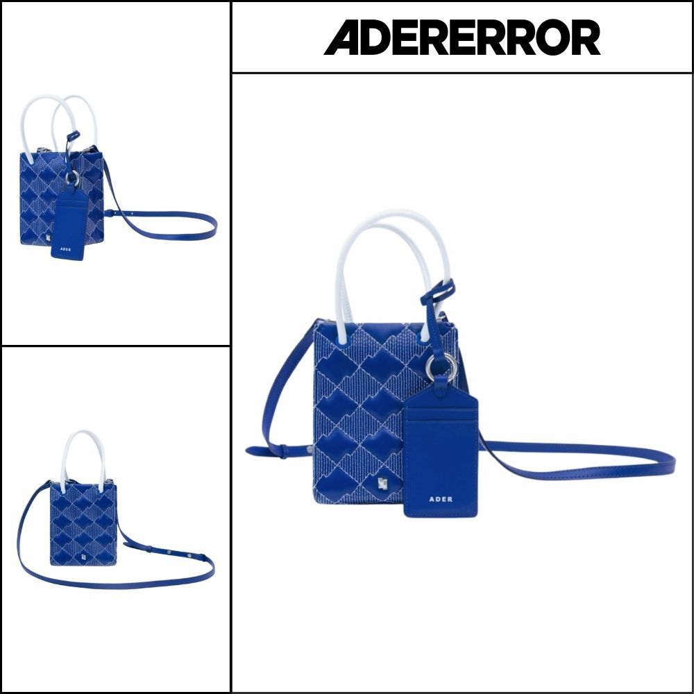 【ADERERROR】Small Shopper Bag Z-Blue
