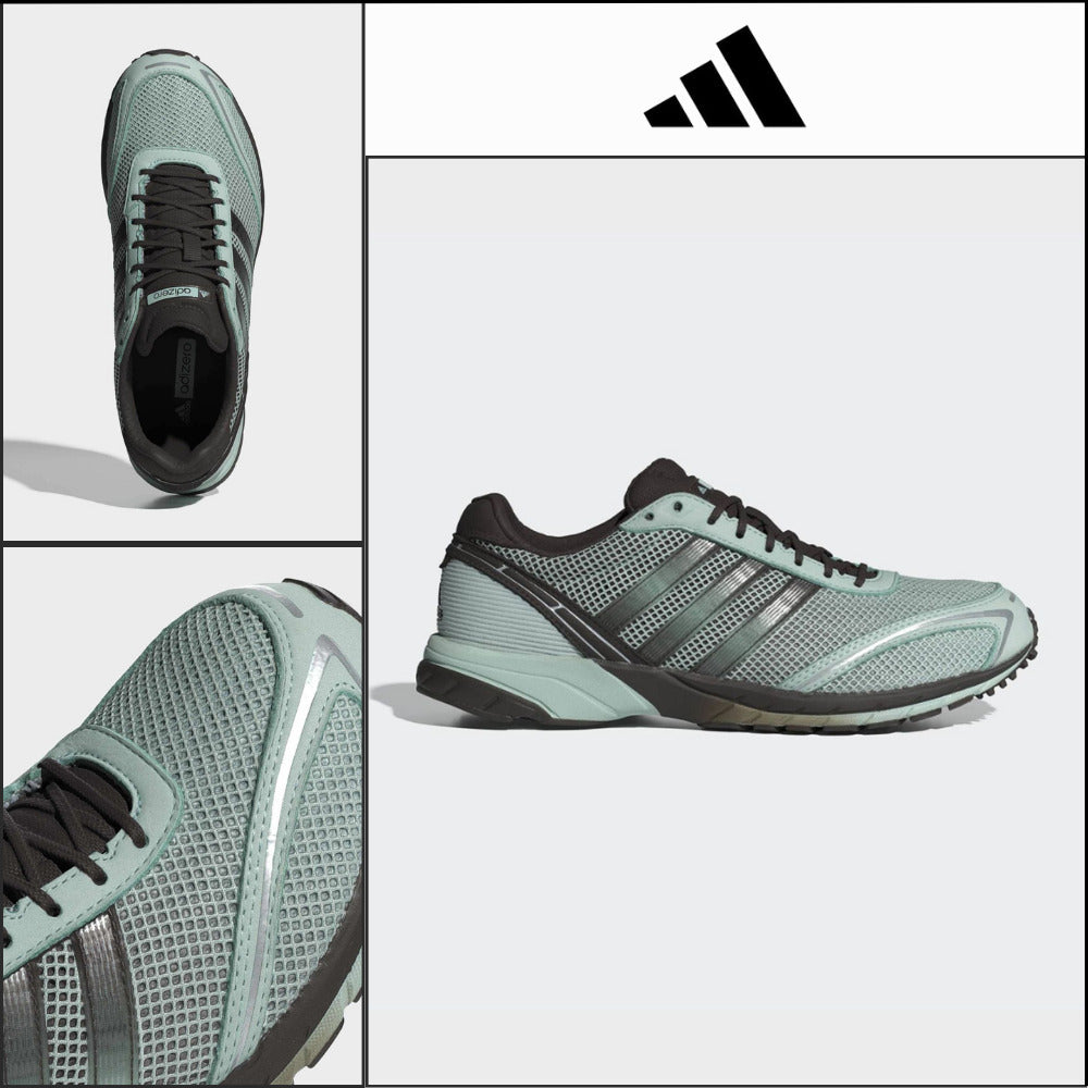 【ADIDAS】Adizero Adios Ash Green Running Shoes Trainers