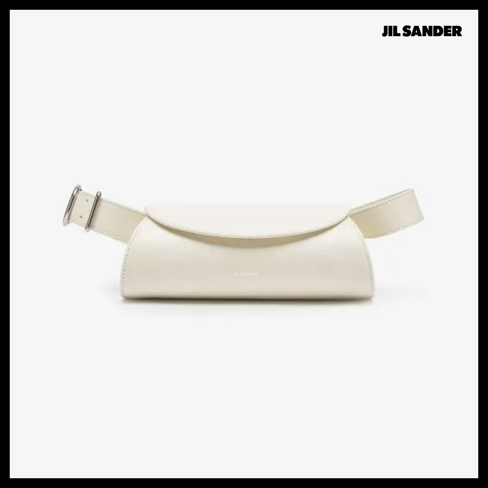 【Jil Sander】Mini Canolo Shoulder Bag Eggshell
