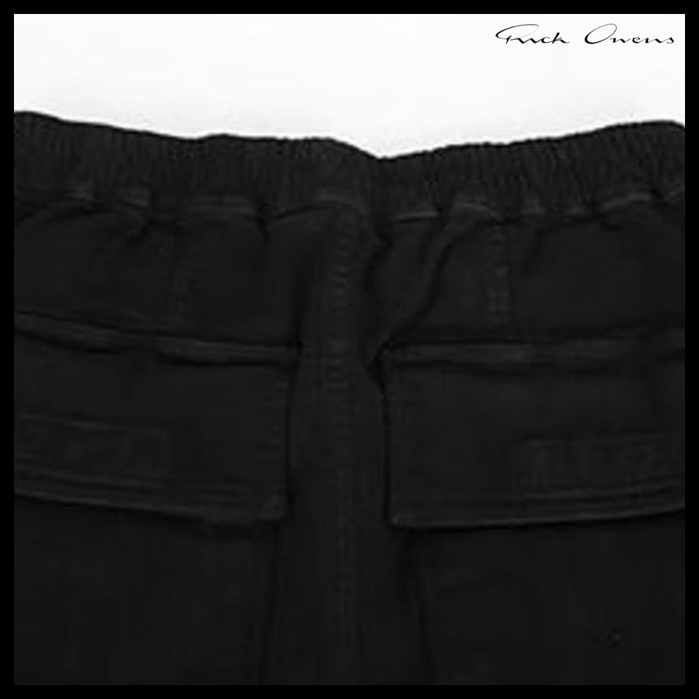 【RICK OWENS】Darkshadow Cargo Pants Black