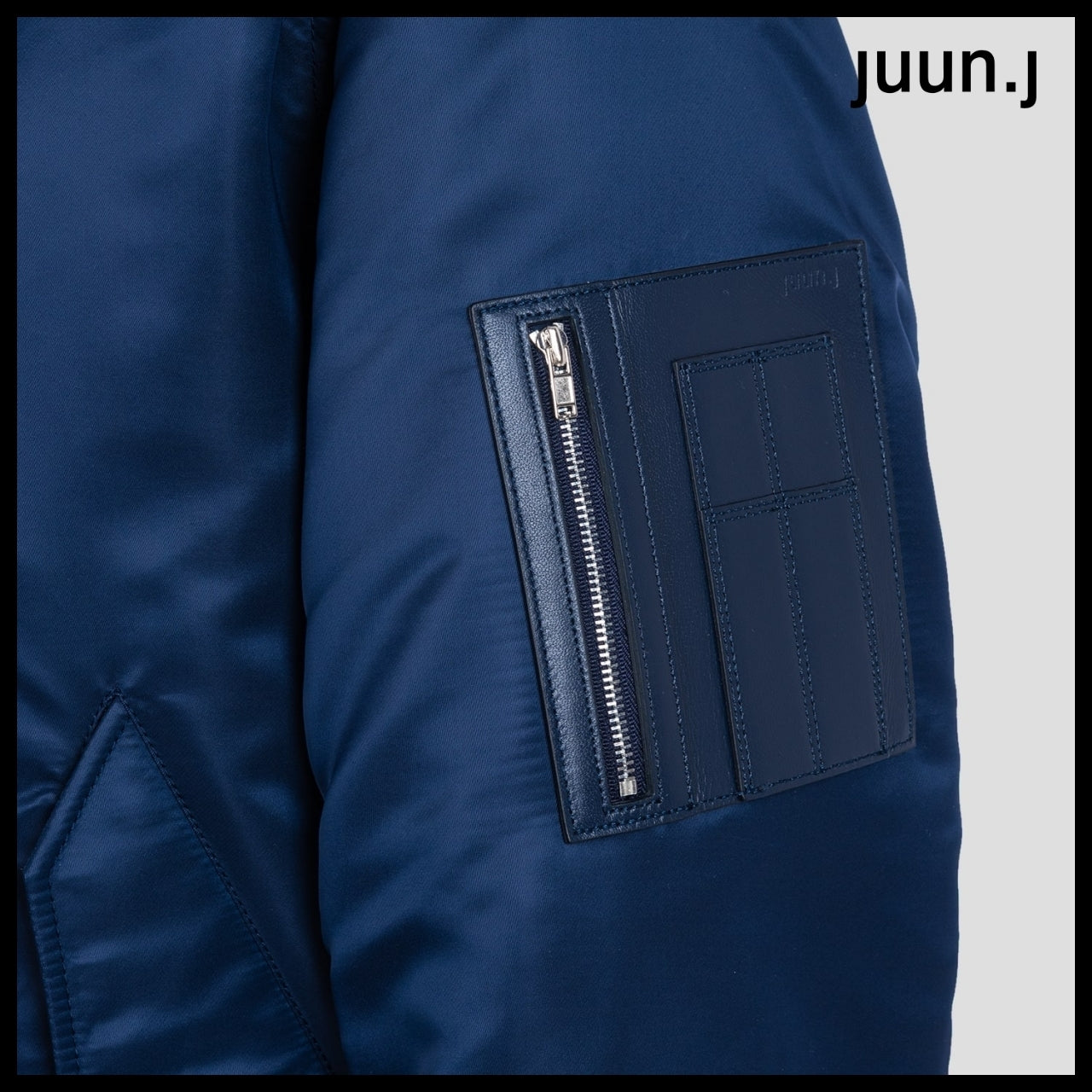 【JUUN.J】Regular Fit Light MA-1 Jumper Navy