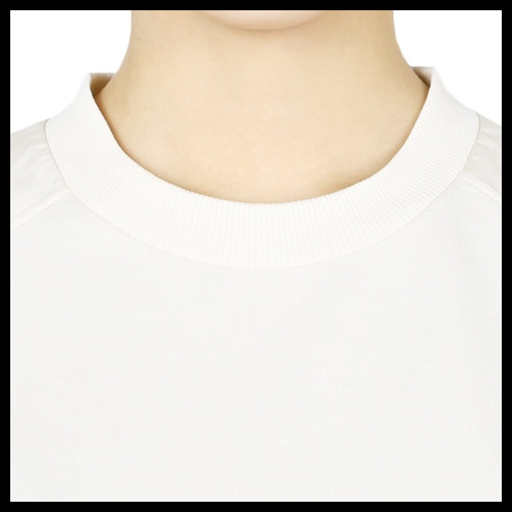 【MONCLER】 Women Puff Sleeve String Short Sleeve Ivory