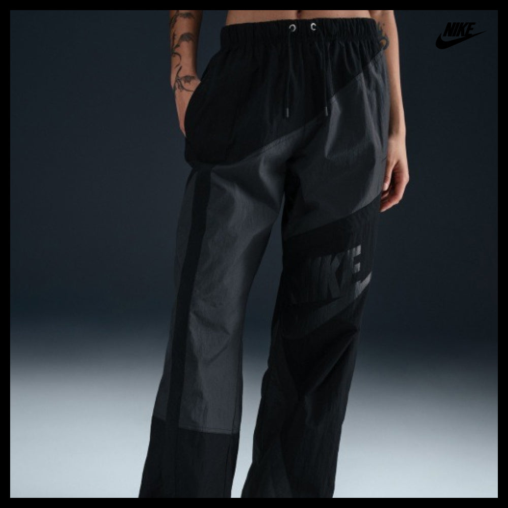 【Nike】Women’s Sportswear Mid-Rise Loose Woven Open Hem