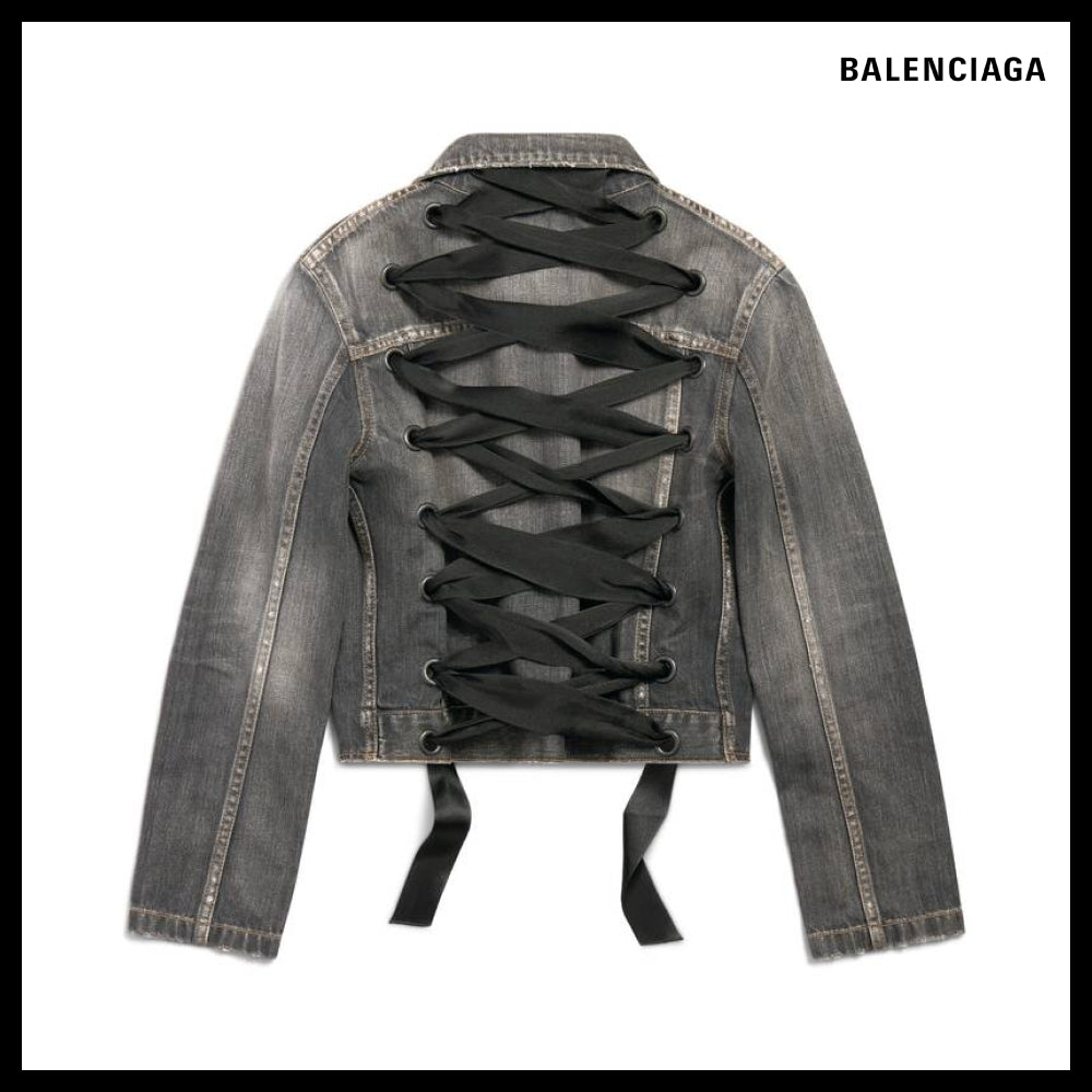 ★BALENCIAGAアウトレット セール ★LACE-UP JACKET