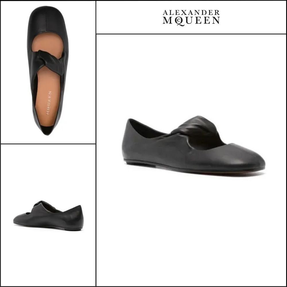 【Alexander Mcqueen】Ballet Flats Black