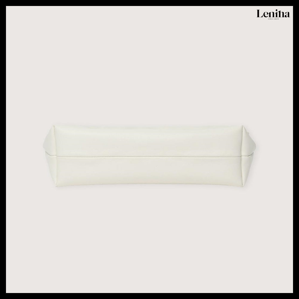 【LENINA】Floria Shoulder Cross Bag White
