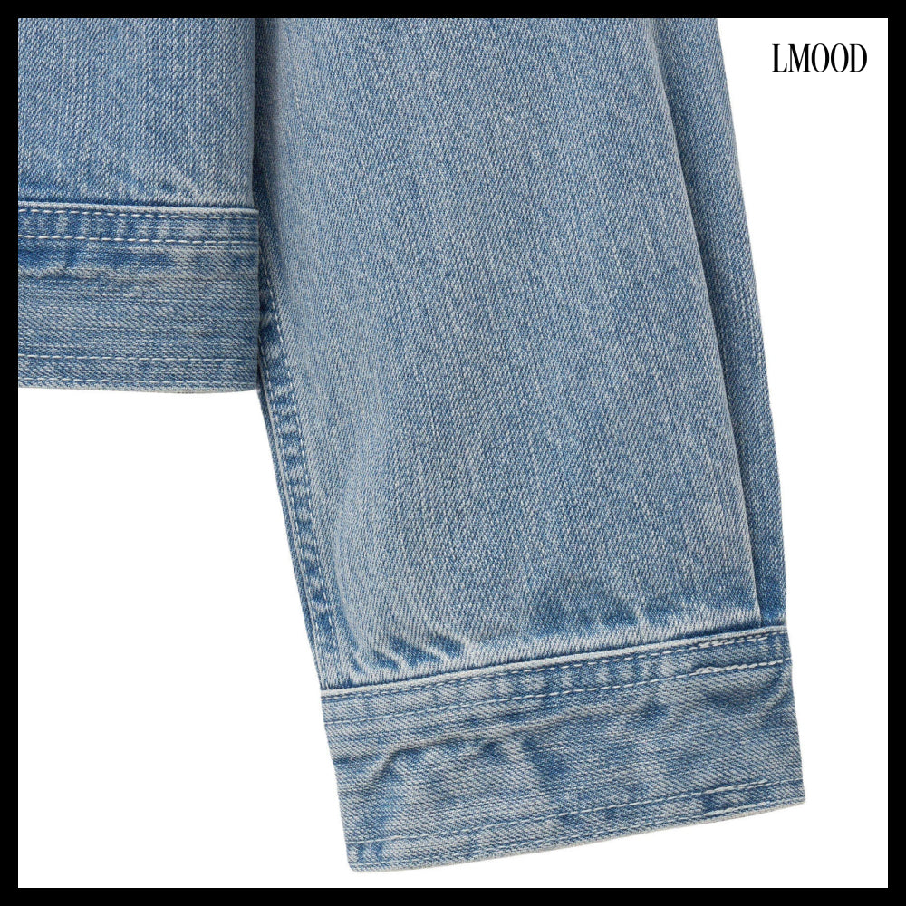 【LMOOD】Midtown Denim Shacket 2 Colors
