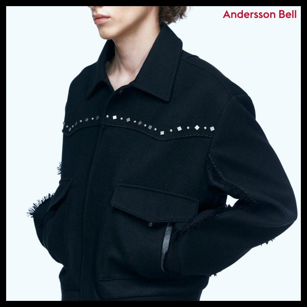 【ANDERSSON BELL】アンドレス ウール ウエスタン ブルゾン