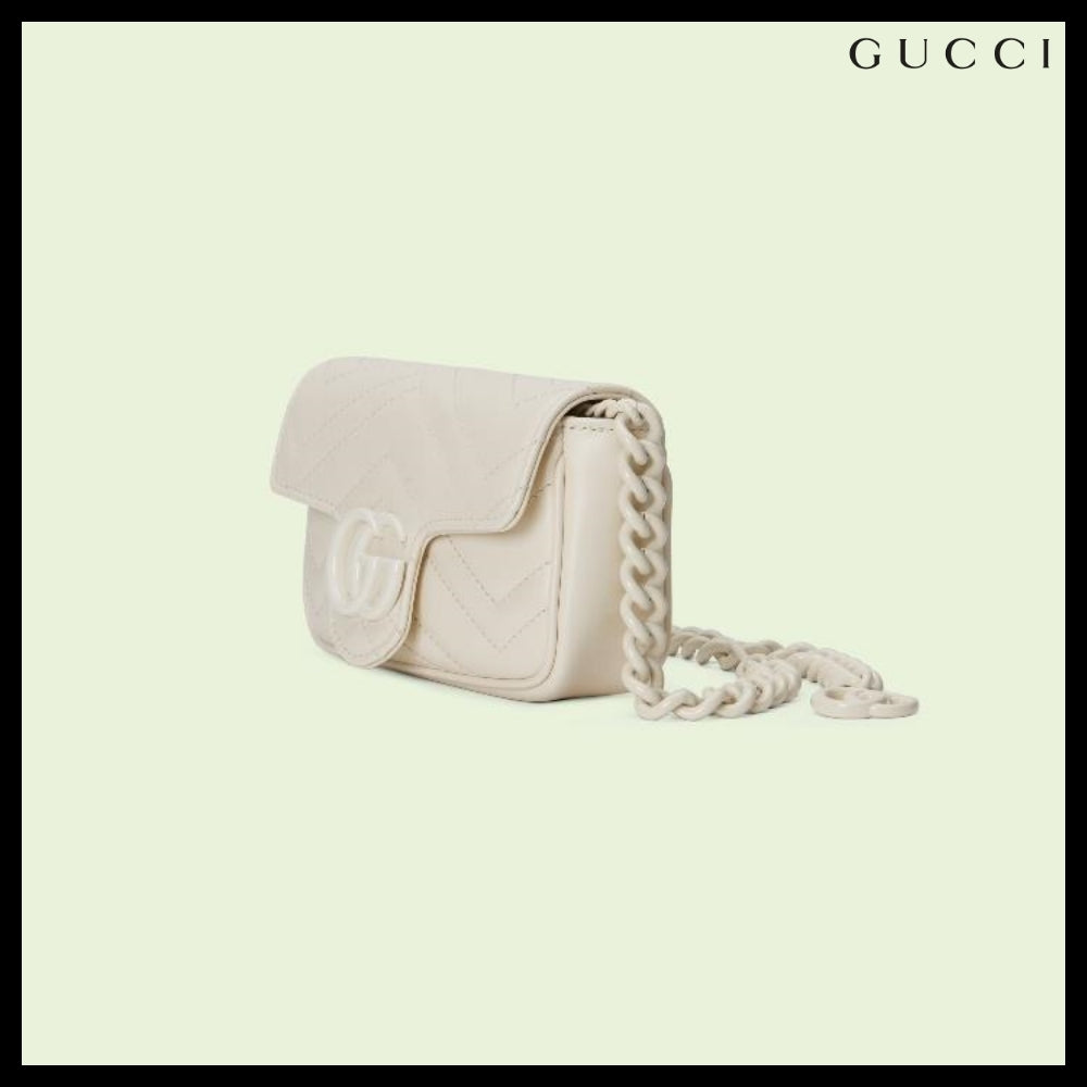 【GUCCI】GG Marmont Matelassé Chevron Quilted Bag