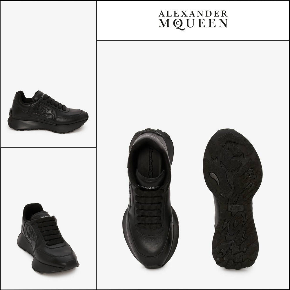 【Alexander Mcqueen】Men's Sprint Runner Black