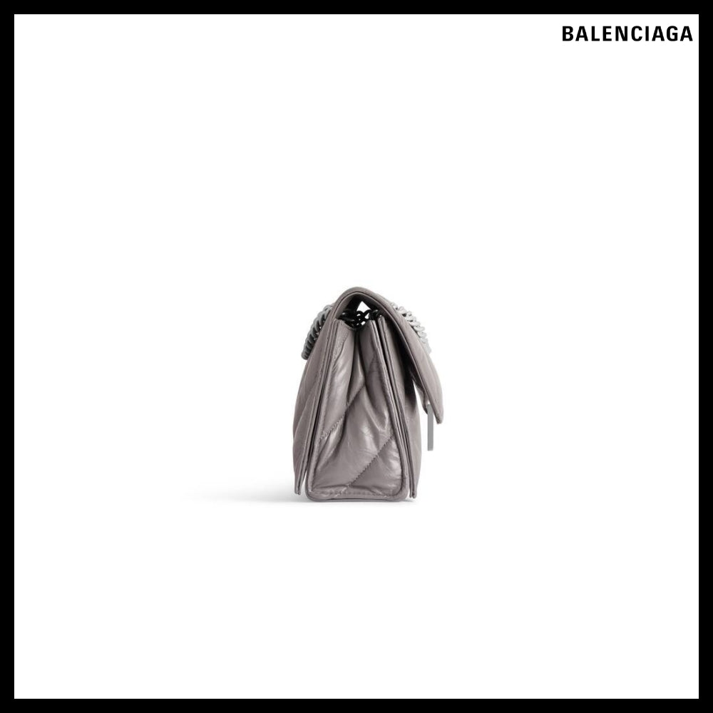 【BALENCIAGA】Crush Small Chain Bag Quilted