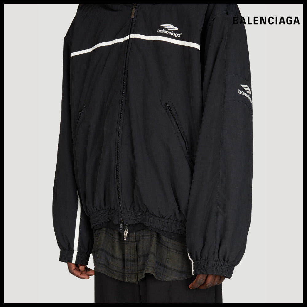 【BALENCIAGA】3B Sports Icon Layered Tracksuit Jacket