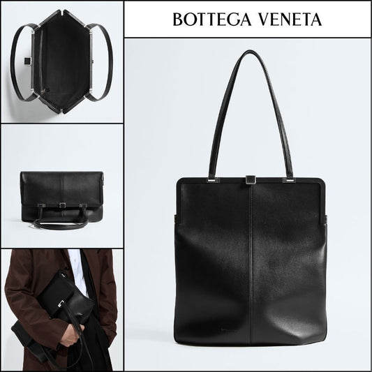 ◆BOTTEGA VENETA◆VOLTA TOTE BAG BLACK