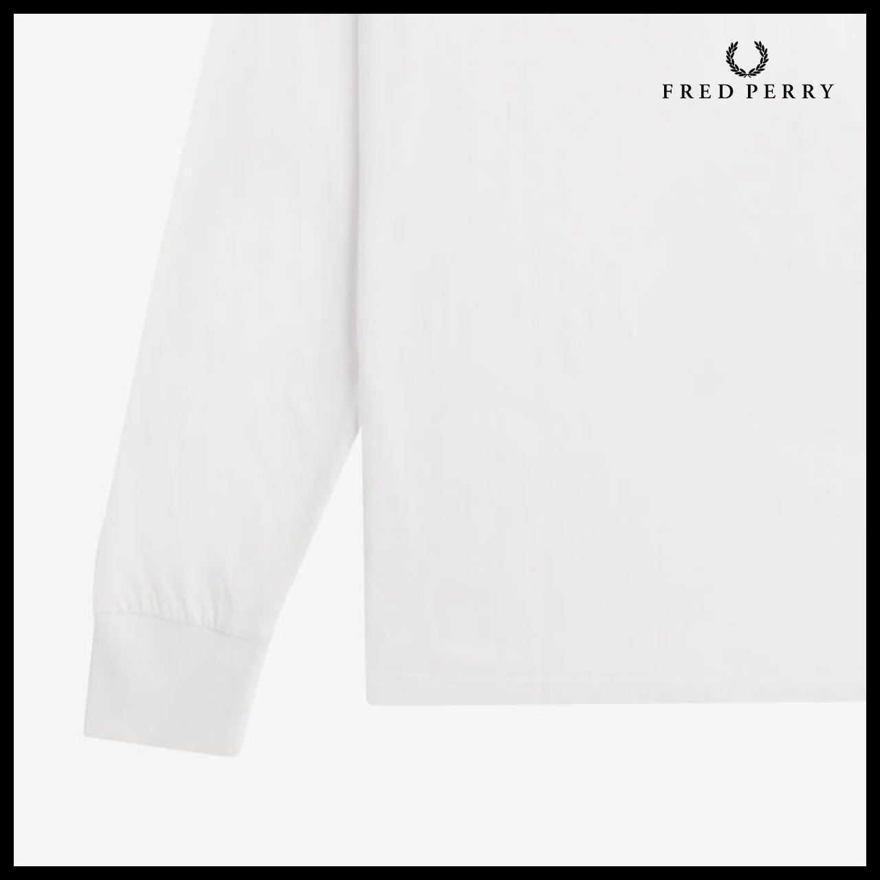 【FRED PERRY】Long Sleeve Crewneck T-Shirt 2 Colors