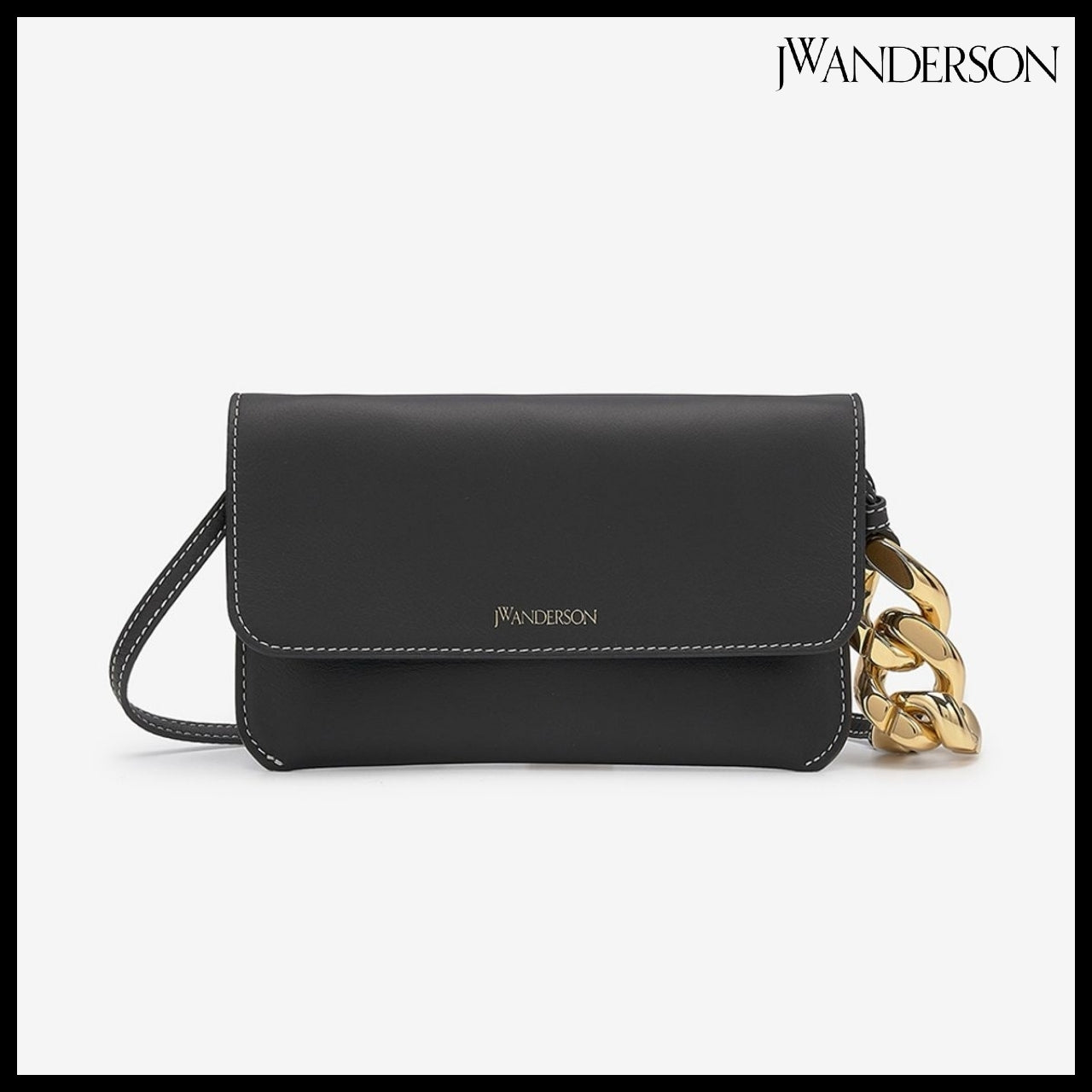 【J W ANDERSON】Chain Crossbody Bag - Black