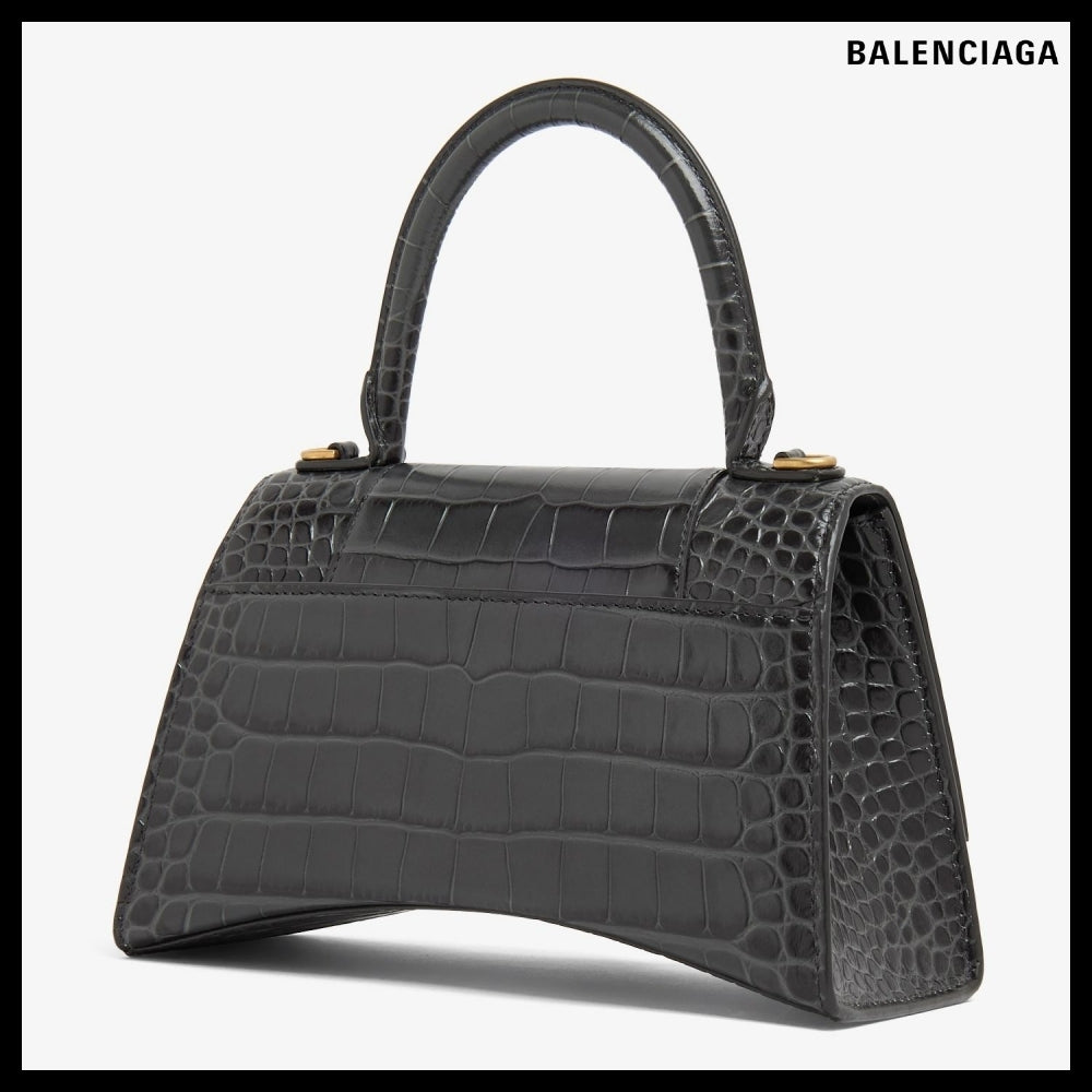 【BALENCIAGA 】Hourglass S Top Handle Bag