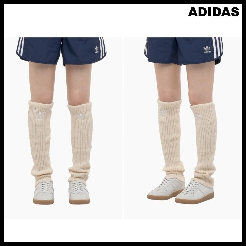 【ADIDAS】ZIP-UP WINDBREAKER LEG WARMER WONDER BEIGE