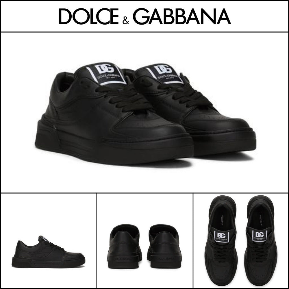 【Dolce & Gabbana】CALFSKIN NAPPA NEW ROMA SNEAKERS