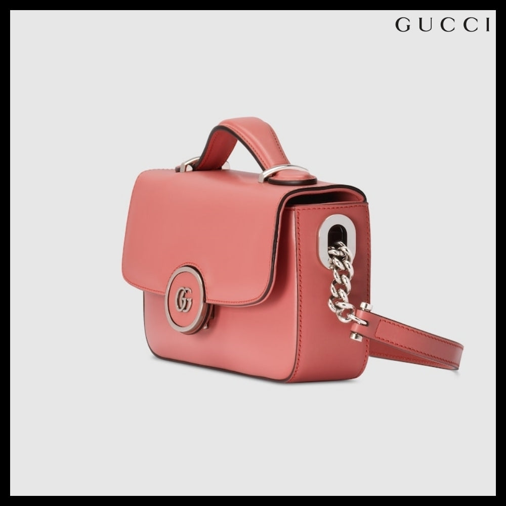 【GUCCI】Petite GG Calf Mini Shoulder Bag Gorgeous Grace