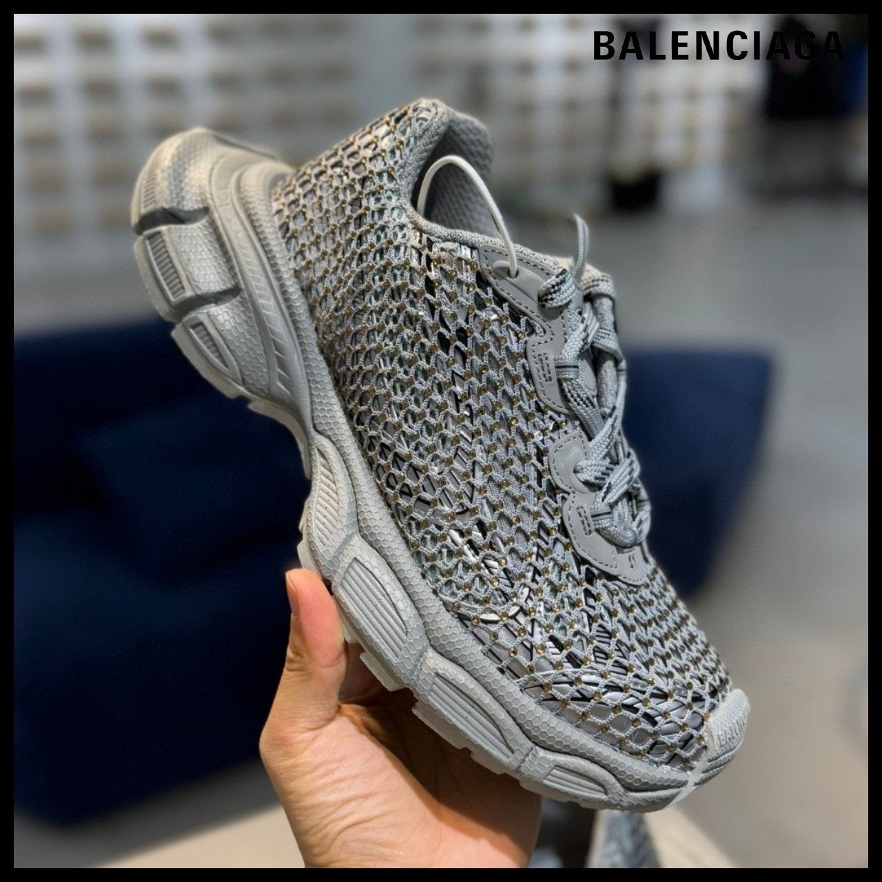 【BALENCIAGA】3XL Mesh Sneaker Grey