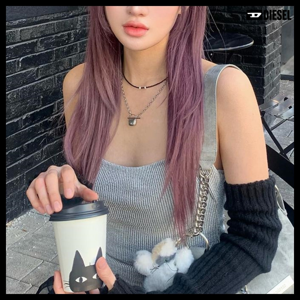 【DIESEL】DX1593040 Bag Charm Necklace