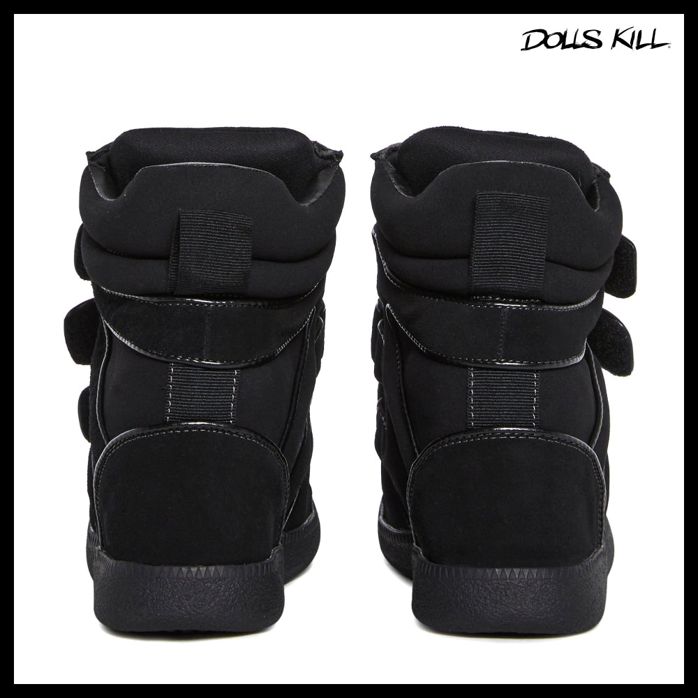 ◆DOLLS KILL◆DARKER WAVS Ambient Wedge Sneakers