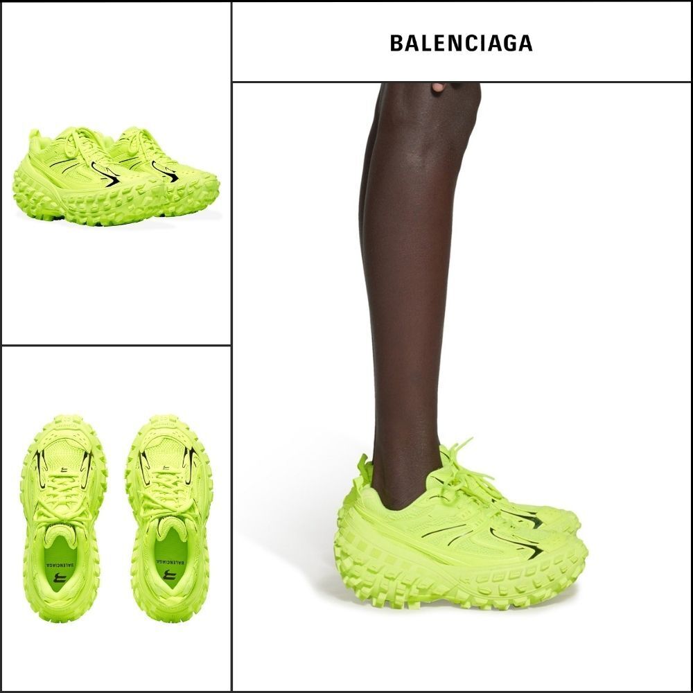 【BALENCIAGA】Bouncer Sneaker Fluorescent Yellow