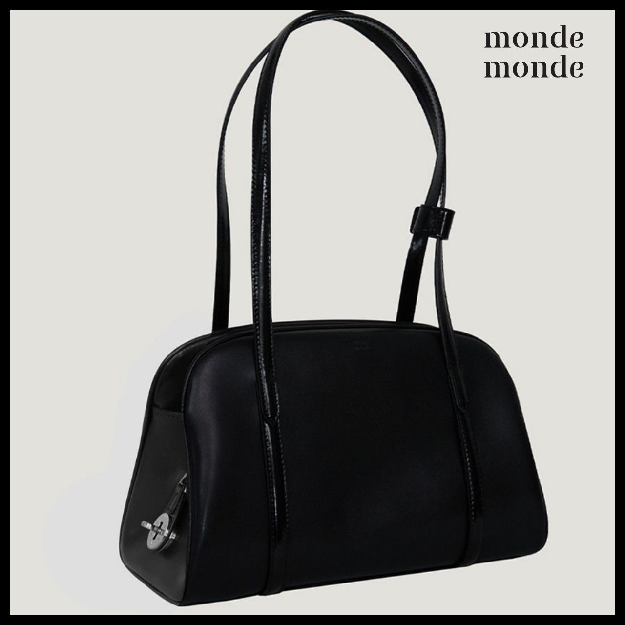 【monde monde】Moment Medium Shoulder Bag (4 Colors)