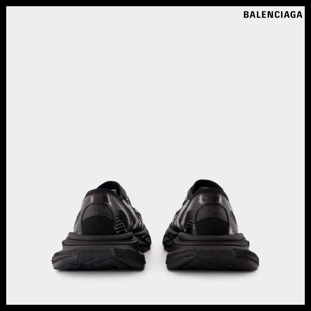 【BALENCIAGA】3XL Slip-On Top Sneakers Black