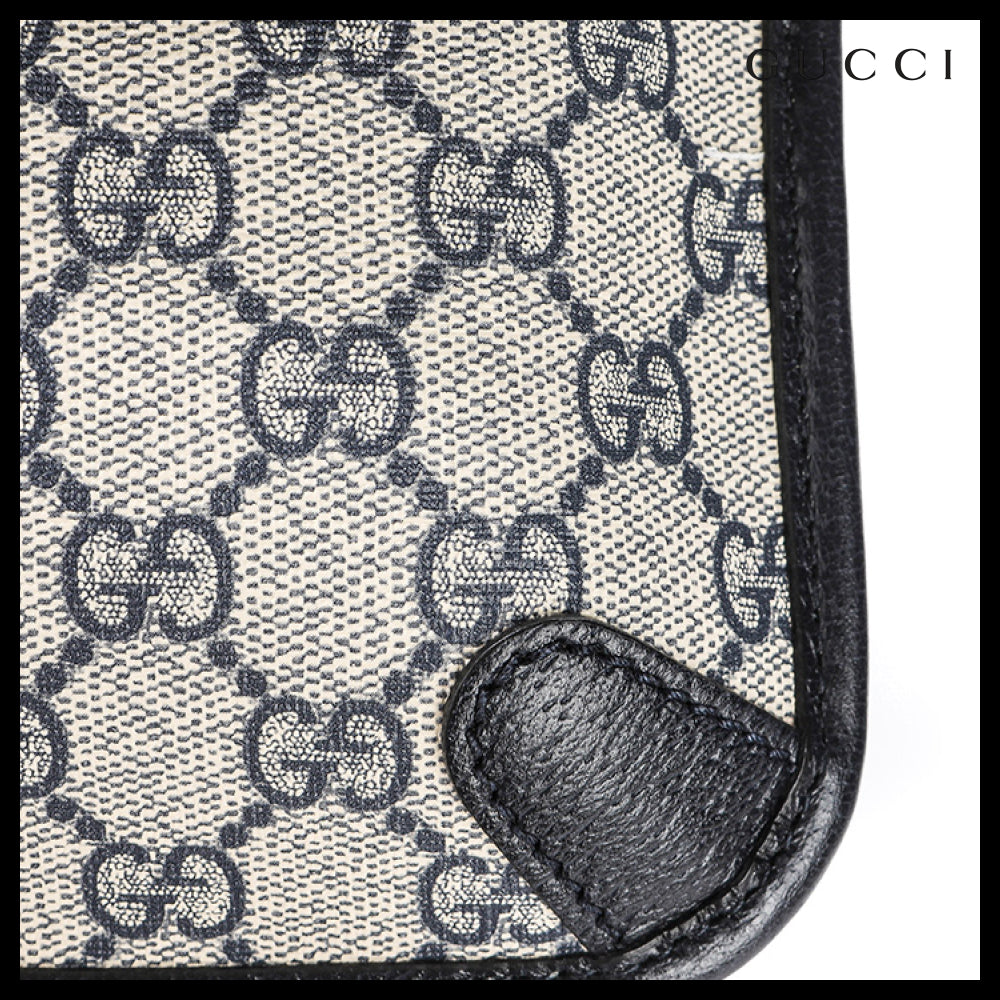 【GUCCI 】Ophidia GG Supreme Canvas Leather Belt Bag BEIGE