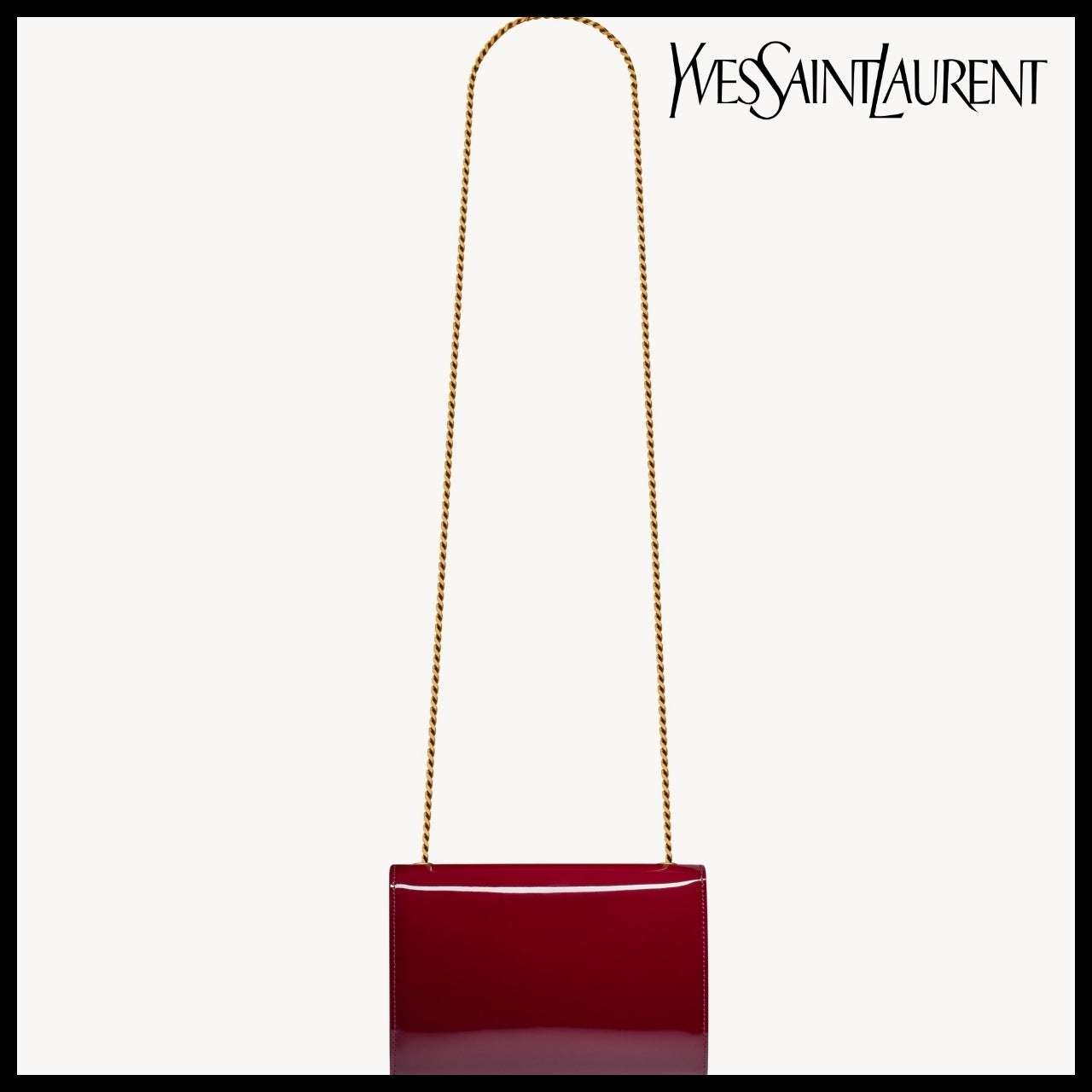 【Saint Laurent】Patent Leather Kate Small Bag