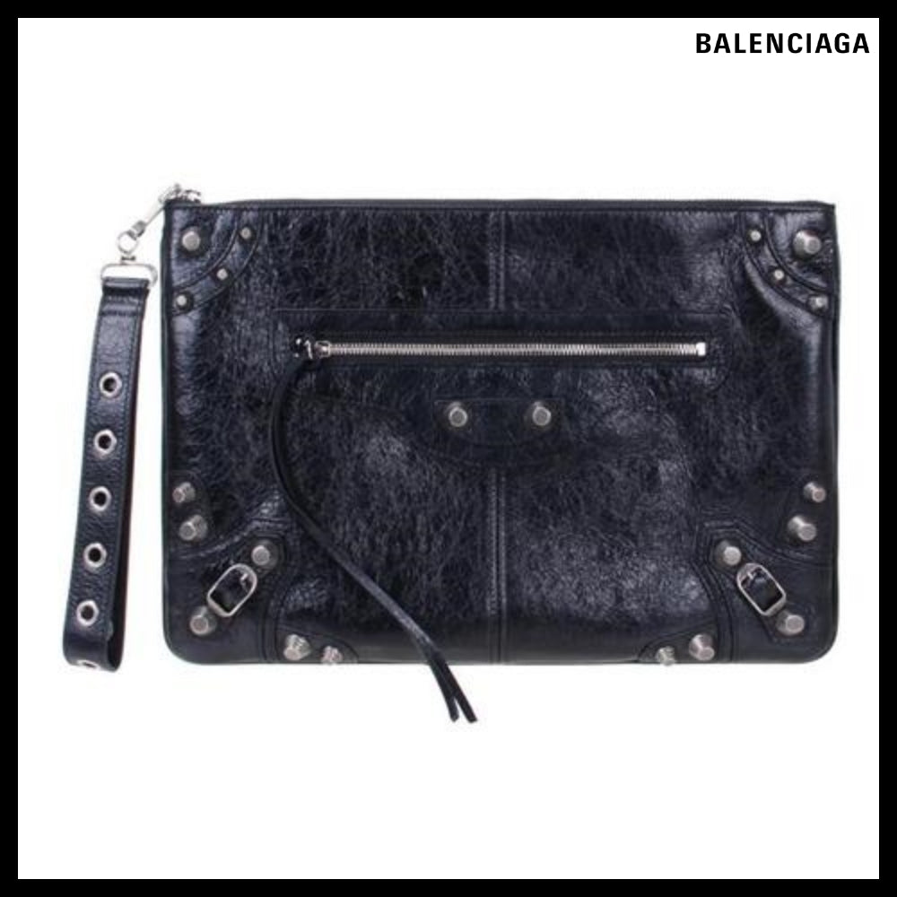 【正規品】BALENCIAGA Le Cagole Pouch Large Black
