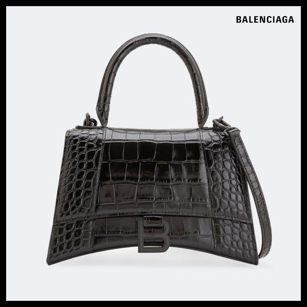 ★BALENCIAGAアウトレット セール ★Hourglass S Top-handle Bag