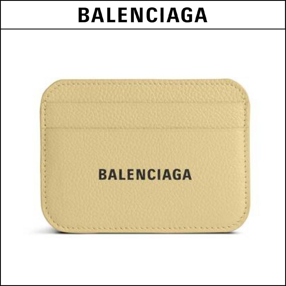 【BALENCIAGA】CASH CARD HOLDER IN LIGHT YELLOW AND BLACK