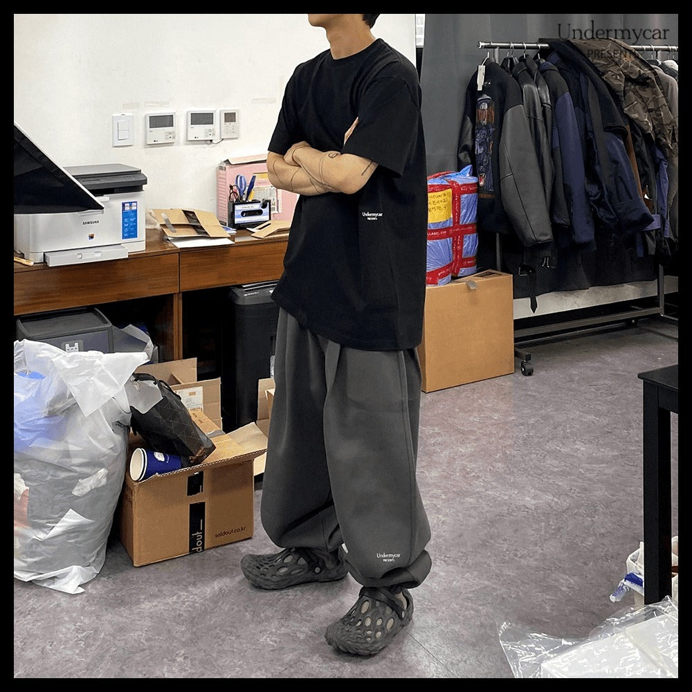 【Undermycar】ANTI FXXKING LOGO PLAY OVERSIZED SWEAT 5Colors