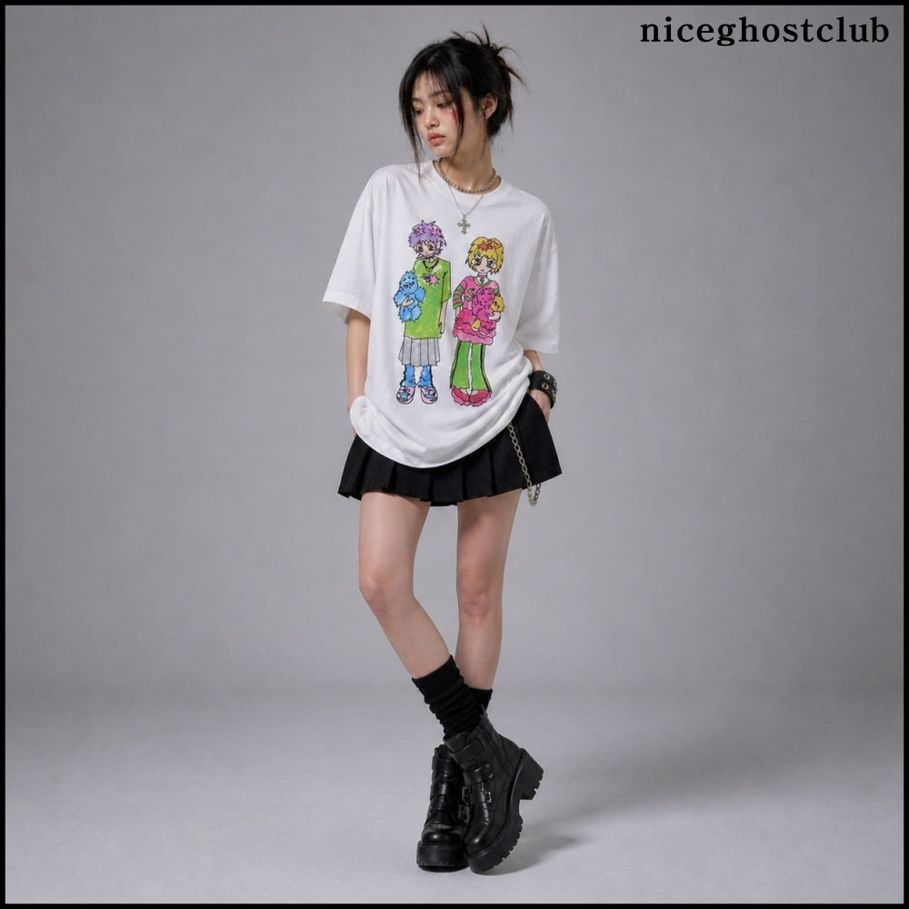 【NICE GHOST CLUB】GHOST SOUL GIRL BIG T-SHIRT 日本未発売