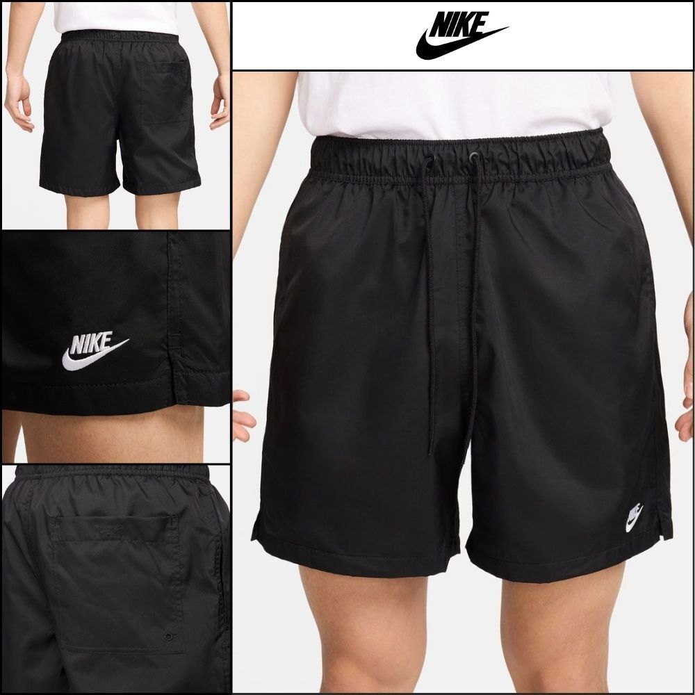 【NIKE】 Club Woven Flow Shorts Black
