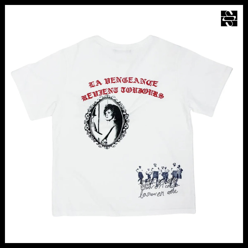 【SUNDAYOFFCLUB】Le Cercle Rouge Rhinestone T Shirt