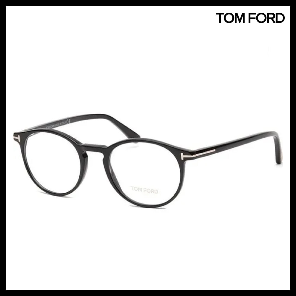 【TOM FORD】Round Horn-Rimmed Eyeglasses Fashion